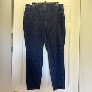 Talbots Dark Indigo Denim Jeggings